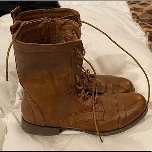 Caramel/Tan Combat boots